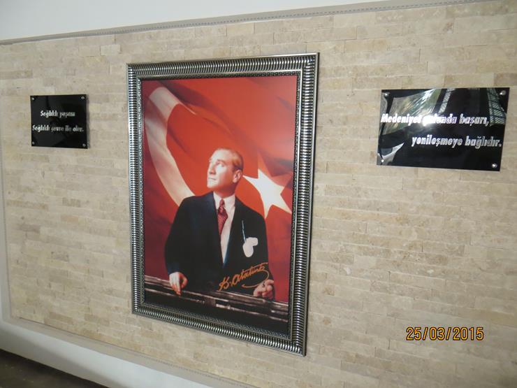 DAİREMİZİN ATATÜRK KÖŞESİ YENİLENDİ