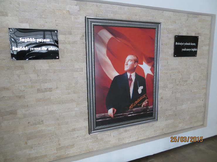 DAİREMİZİN ATATÜRK KÖŞESİ YENİLENDİ