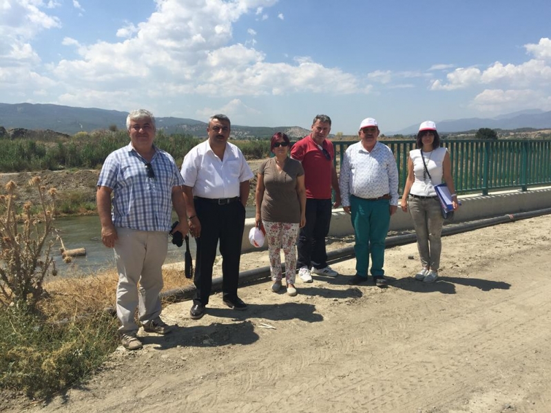 DALAMAN ÇAYINDA YERİNDE YAPILAN İNCELEMELER