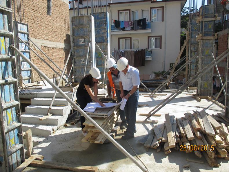 Yapı Denetimden Sorumlu Şube Müdürlüğümüzün şantiye ve büro denetim faaliyetleri devam etmektedir.