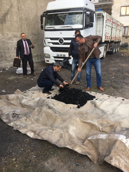 Merkezefendi Kaymakamlığı, Sosyal Yardımlaşma ve Dayanışma Vakfı Kömür Numune Alımı