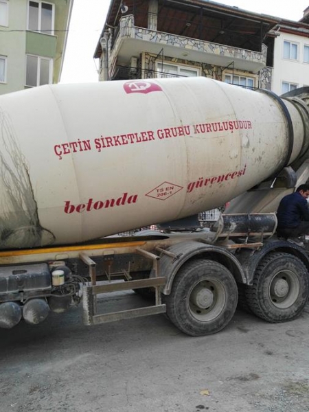 BETON DENETİMLERİ DEVAM EDİYOR.