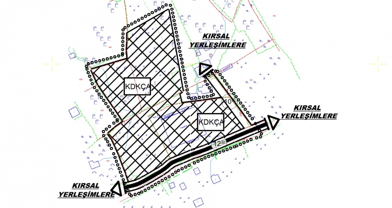 Askı İlanı - Gölyaka Hacısüleymanbey Köyü 110, 241, 504 ve 505 Parseller