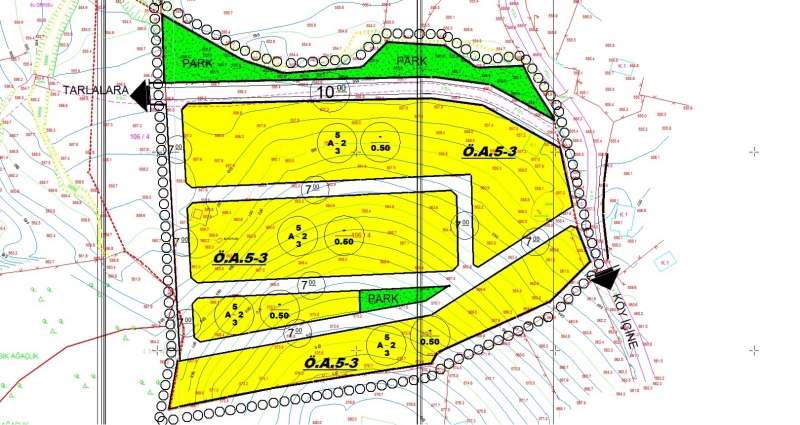 Askı İlanı - Kaynaşlı Saz Köyü 106 Ada 4 Parsel