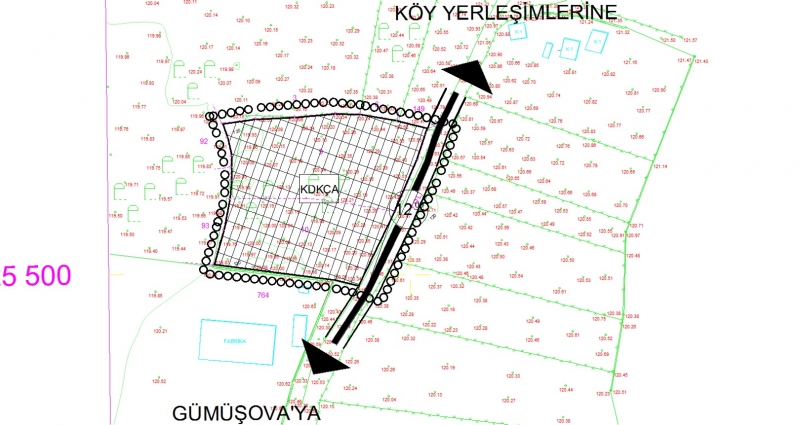 Askı İlanı - Gümüşova Kahveleryanı Köyü 9 ve 10 Parseller