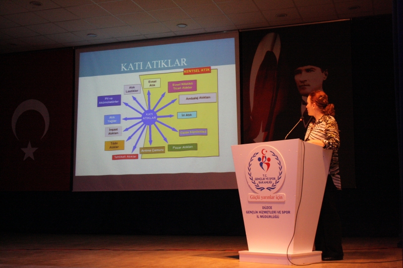 ÇEVRE HAFTASI ETKİNLİKLERİ KAPSAMINDA "EVSEL ATIKLAR VE YÖNETİMİ" KONULU PANEL GERÇEKLEŞTİRİLDİ