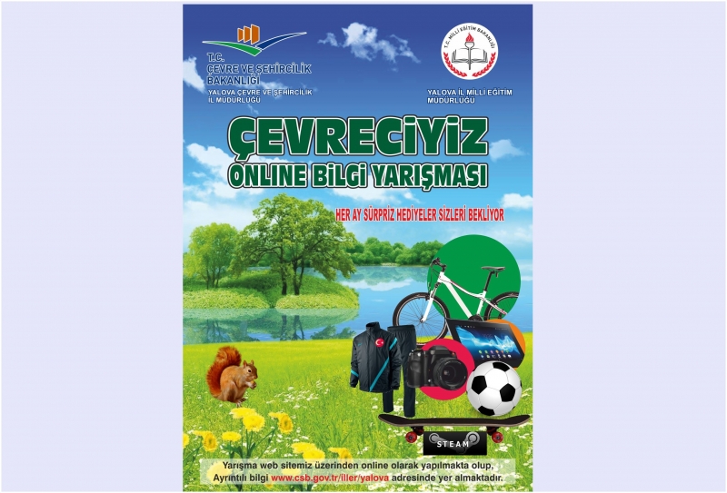 ÖDÜLLÜ ONLINE ÇEVRECİYİZ BİLGİ YARIŞMASI