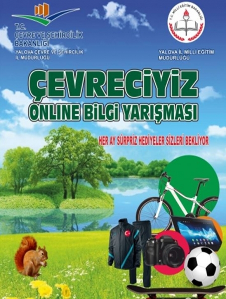 ÖDÜLLÜ ONLINE ÇEVRECİYİZ BİLGİ YARIŞMASI 