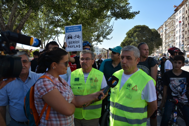 İlimizde Avrupa Hareketlilik Haftası kutlaması yapıldı.