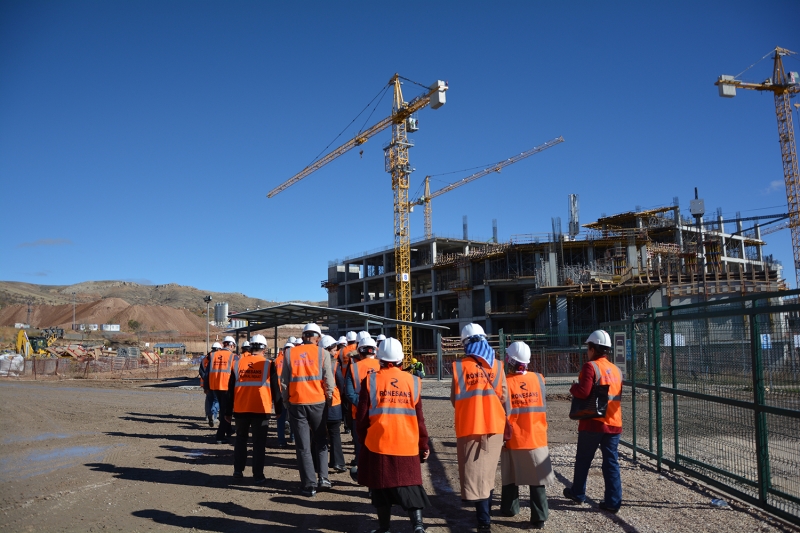 Elazığ Şehir Hastahanesine teknik gezi