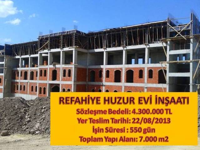 ŞANTİYELERDE ÇALIŞMALAR DEVAM EDİYOR...