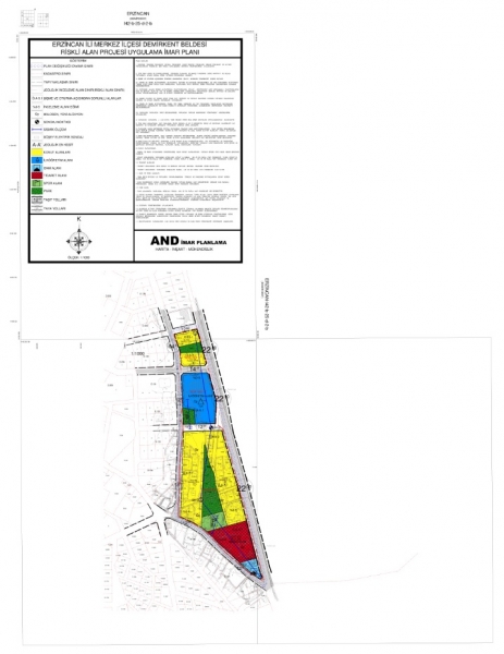 Demirkent  Beldesi  Riskli Alan Projesi  İmar  Planı