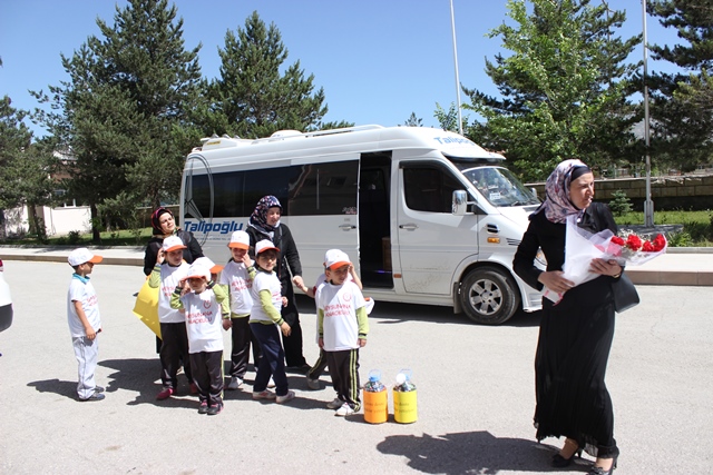 Anaokulu öğrencilerinin Müdürlüğümüzü  ziyareti...