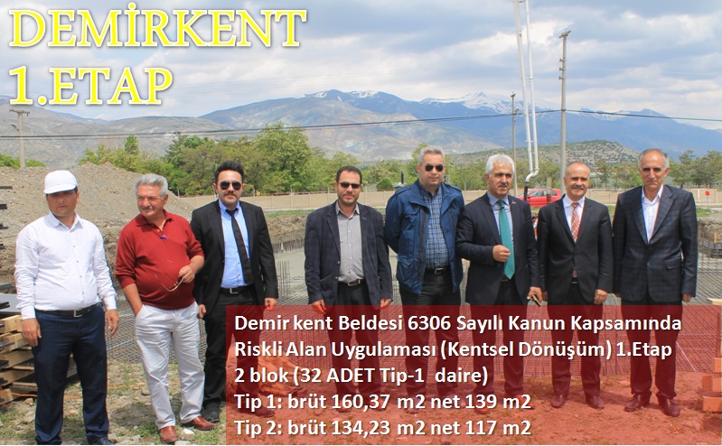 RİSKLİ ALAN DEMİRKENT 1.ETAP