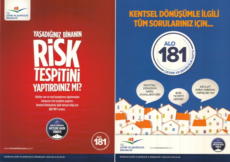 6306 sayılı kanundan faydalanmak için Binalarınıza Risk Tespitini Yaptırın...