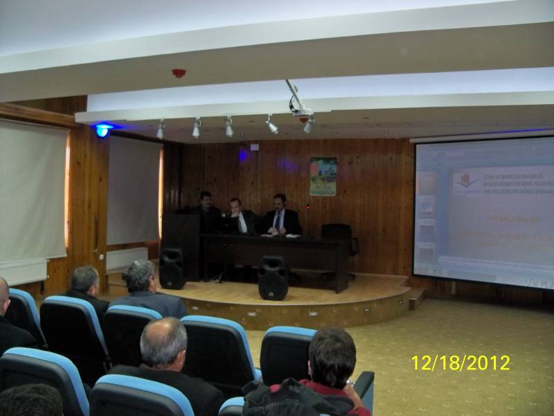 HAZIR BETON FİRMALARI İLE İLGİLİ BİLGİLENDİRME TOPLANTISI YAPILDI