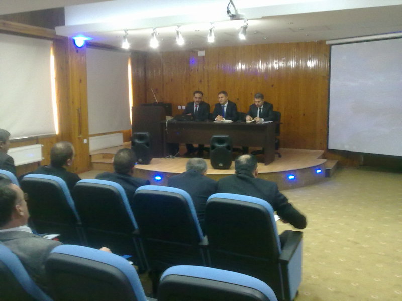 ÇEVRE YÖNETİMİ GENEL MÜD. GENL MÜD. YRD. MUHAMMET ECEL TARAFINDAN KONFERANS VERİLDİ