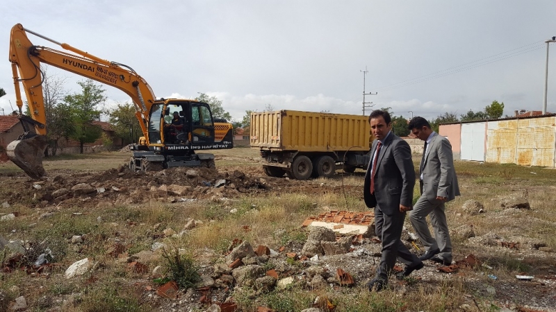 ALPU İLÇE GIDA, TARIM VE HAYVANCILIK MÜDÜRLÜĞÜ HİZMET BİNASI YAPIMI BAŞLADI