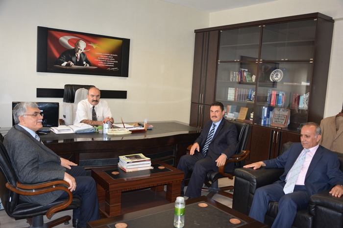 Çevre Haftası Kutlamaları Münasebetiyle Sayın Vali Yardımcımızı Makamında Ziyaret Ettik