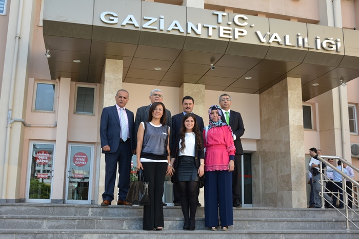 Çevre Haftası Kutlamaları Münasebetiyle Sayın Vali Yardımcımızı Makamında Ziyaret Ettik