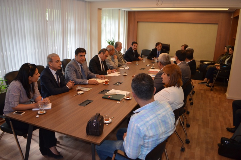 Bakanlığımızdaki İş Süreçleri ile İlgili Yıldız Teknik Üniversitesinden Prof.Dr.Cemal ZEHİR  ve ekibinin Ziyareti