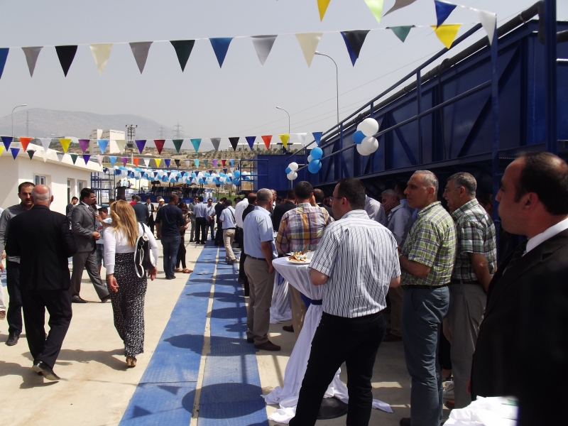 Antakya Organize Sanayi Bölgesine ait Evsel ve Endüstriyel Nitelikli Atıksu Arıtma Tesisinin Açılışı Yapıldı. 