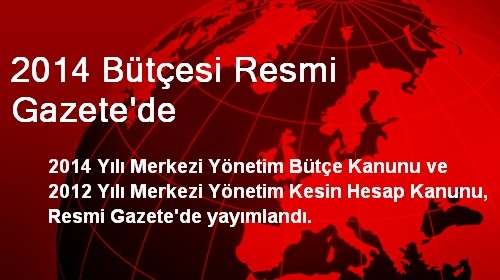 2014 Yılı Merkezi Yönetim Bütçe Kanunuyla İç Denetim Birimi Başkanları Harcama Yetkilisi Olarak Belirlenmiştir.