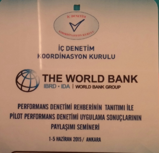 Performans Denetimi Rehberinin Tanıtımı ile Pilot Performans Denetimi Uygulama Sonuçlarının Paylaşımı Semineri 