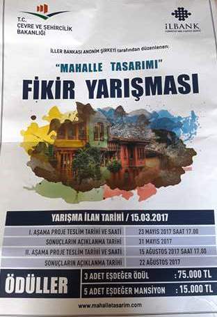 ''Mahalle Tasarımı''Fikir Yarışması