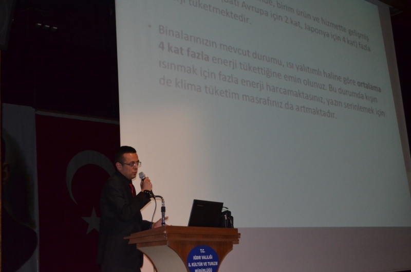 İl Müdürlüğümüzce Güvenli Yeşil Bina Semineri Yapıldı