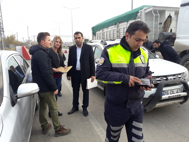 Egzoz Gazı Emisyon Ölçümü Denetimleri Yapılıyor 