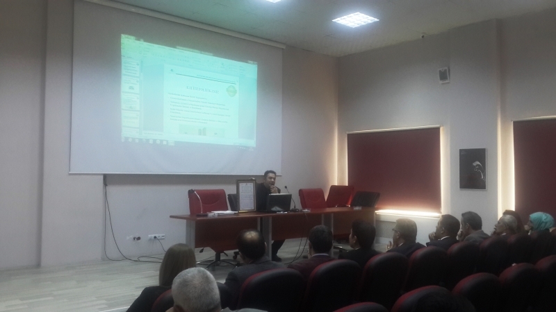  İl Müdürlüğümüzde ISO 9001:2008 Kalite Yönetim Semineri Verildi.