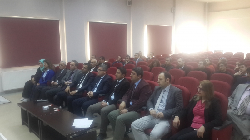  İl Müdürlüğümüzde ISO 9001:2008 Kalite Yönetim Semineri Verildi.