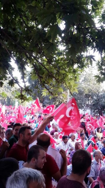 İl Müdürlüğümüz Personelleri Demokrasi Nöbetlerine Katılım Sağladılar.