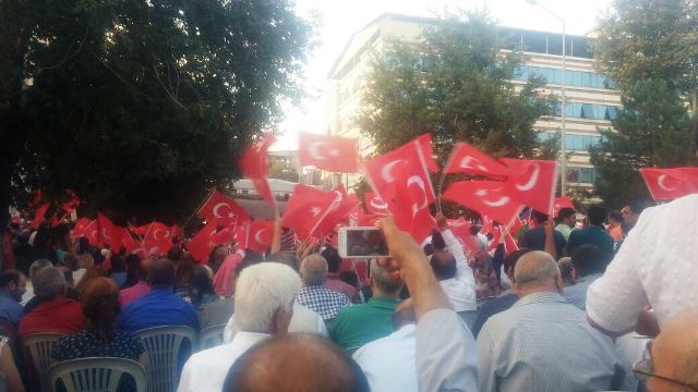 İl Müdürlüğümüz Personelleri Demokrasi Nöbetlerine Katılım Sağladılar.