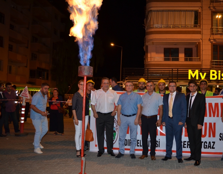 Umutla Beklediğimiz Doğalgaz Ateşlendi.