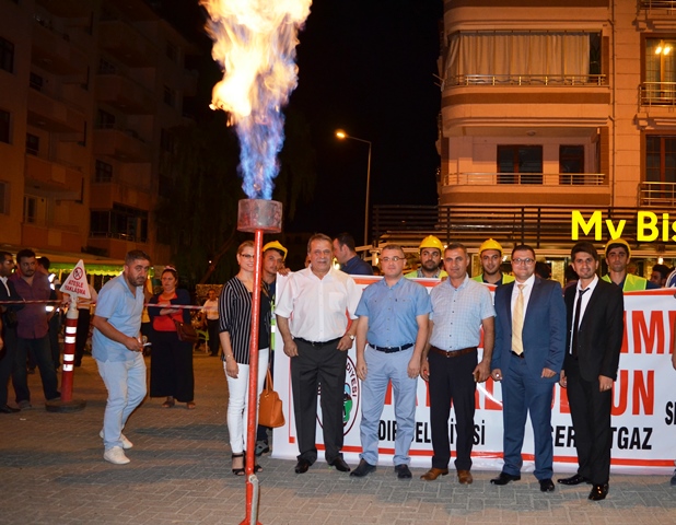 Umutla Beklediğimiz Doğalgaz Ateşlendi.