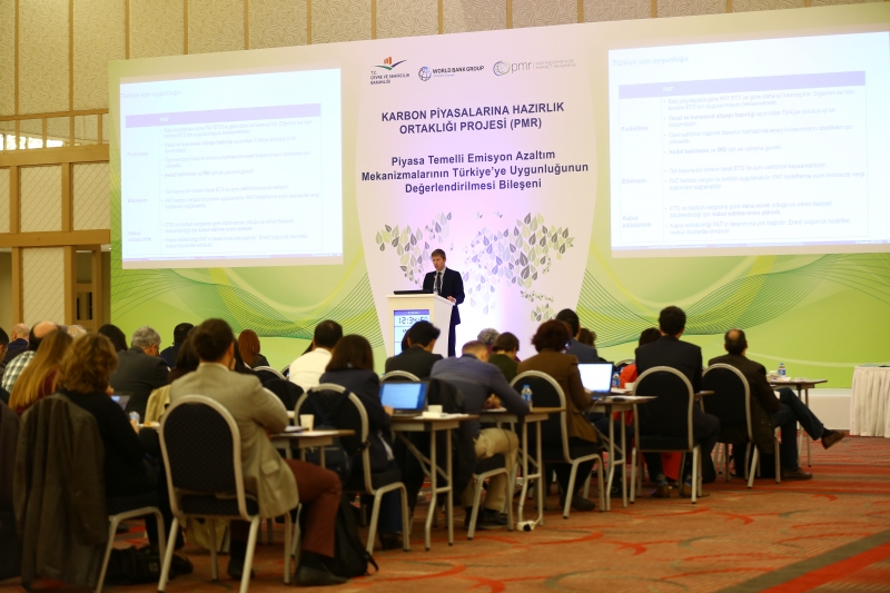 Piyasa Temelli Emisyon Azaltım Mekanizmalarının Türkiye'ye Uygunluğunun Değerlendirilmesi Bileşeni Kapanış Konferansı gerçekleştirildi. 