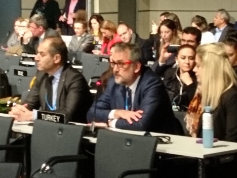 Müsteşar Yardımcısı Birpınar COP 23 Kapanış Toplantısında Konuştu