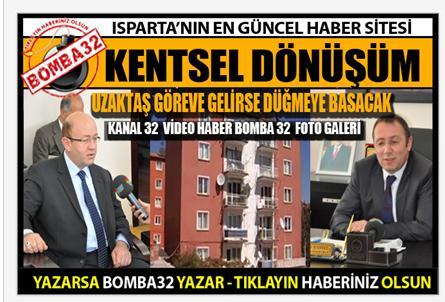 YEREL BASINDA KURUMUMUZ HAKKINDA KENTSEL DÖNÜŞÜMLE İLGİLİ ÇIKAN HABER