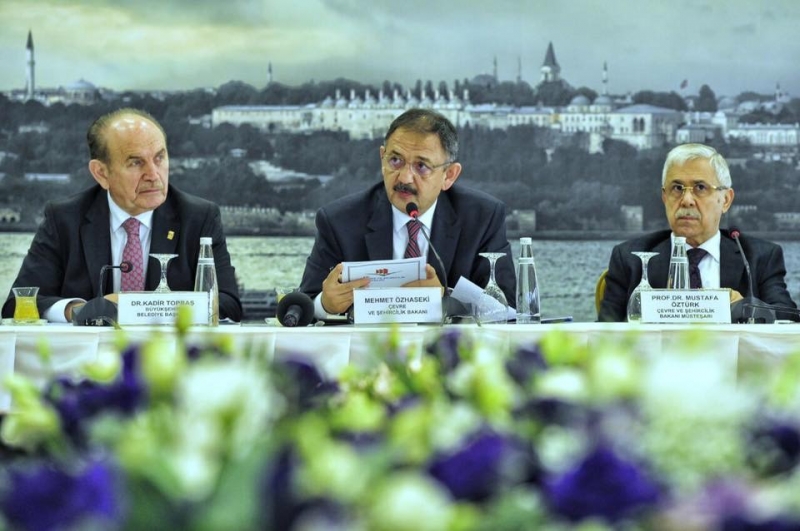 SAYIN BAKANIMIZIN KATILIMIYLA İSTANBUL'DA KENTSEL DÖNÜŞÜM UYGULAMALARI DEĞERLENDİRİLDİ