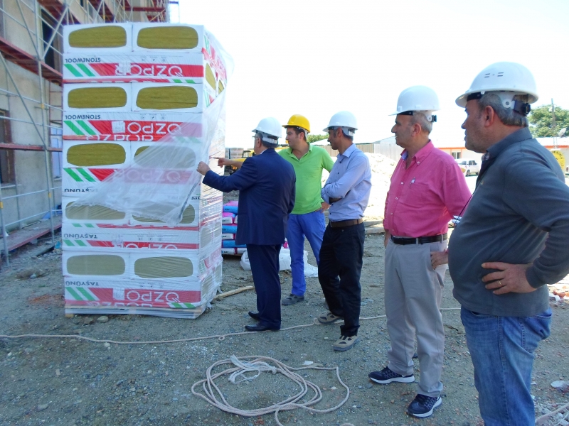 İl Müdürümüz Yıldız Teknik Üniversitesi Davutpaşa Kampüsünde ki 1500 öğrencilik yurt inşaatına denetimde bulunmuştur.