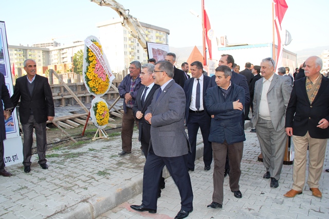 Örnekköy Polis Merkezi Amirliği Hizmet Binası 'nın Temel Atma Töreni