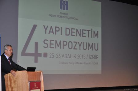 4. Yapı Denetimi Sempozyumu 25-26 Aralık 2015 tarihinde gerçekleştirilmiştir.