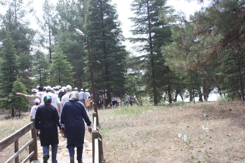 05 HAZİRAN DÜNYA ÇEVRE GÜNÜ VE ÇEVRE HAFTASI ETKİNLİKLERİ KAPSAMINDA KAPIÇAM TABİAT PARKINDA DOĞA YÜRÜYÜŞÜ YAPILDI.