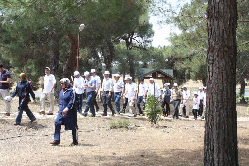 05 HAZİRAN DÜNYA ÇEVRE GÜNÜ VE ÇEVRE HAFTASI ETKİNLİKLERİ KAPSAMINDA KAPIÇAM TABİAT PARKINDA DOĞA YÜRÜYÜŞÜ YAPILDI.