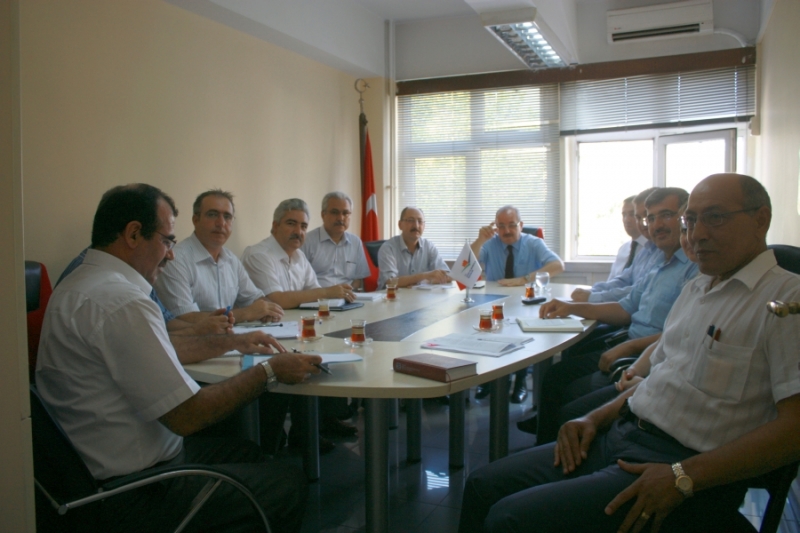 SAYIN VALİMİZ HAFTALIK DEĞERLENDİRME TOPLANTIMIZA KATILDI