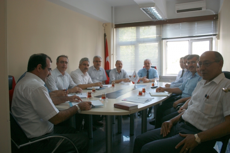 SAYIN VALİMİZ HAFTALIK DEĞERLENDİRME TOPLANTIMIZA KATILDI