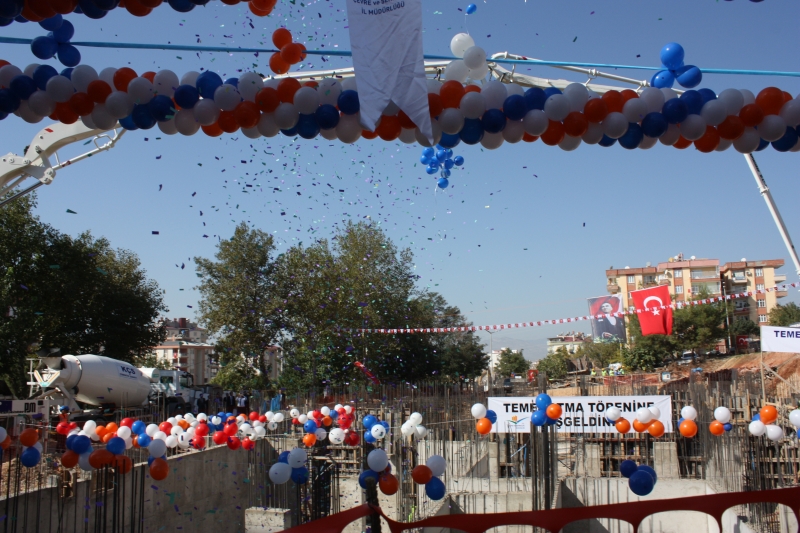 İL MÜDÜRLÜĞÜMÜZ HİZMET BİNASI TEMEL ATMA TÖRENİ YAPILDI