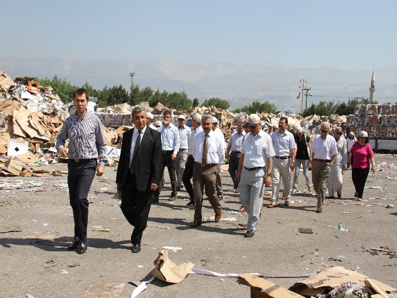 5 HAZİRAN DÜNYA ÇEVRE GÜNÜ MÜNASEBETİYLE SANAYİ TESİSİ ZİYARET EDİLDİ